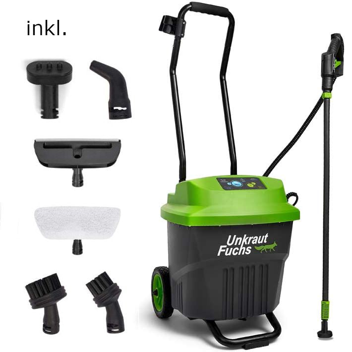 Bundle Unkrautfuchs Schweiz – FoxOne Swiss Edition & Unkrautbürste UB600 elektrische Multi-Bürste mit Aufsatz zur Fugenreinigung image 5